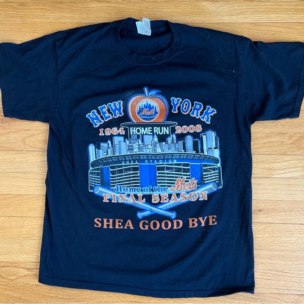 New York Mets Final Season T-Shirt Shea Stadium Men’s large